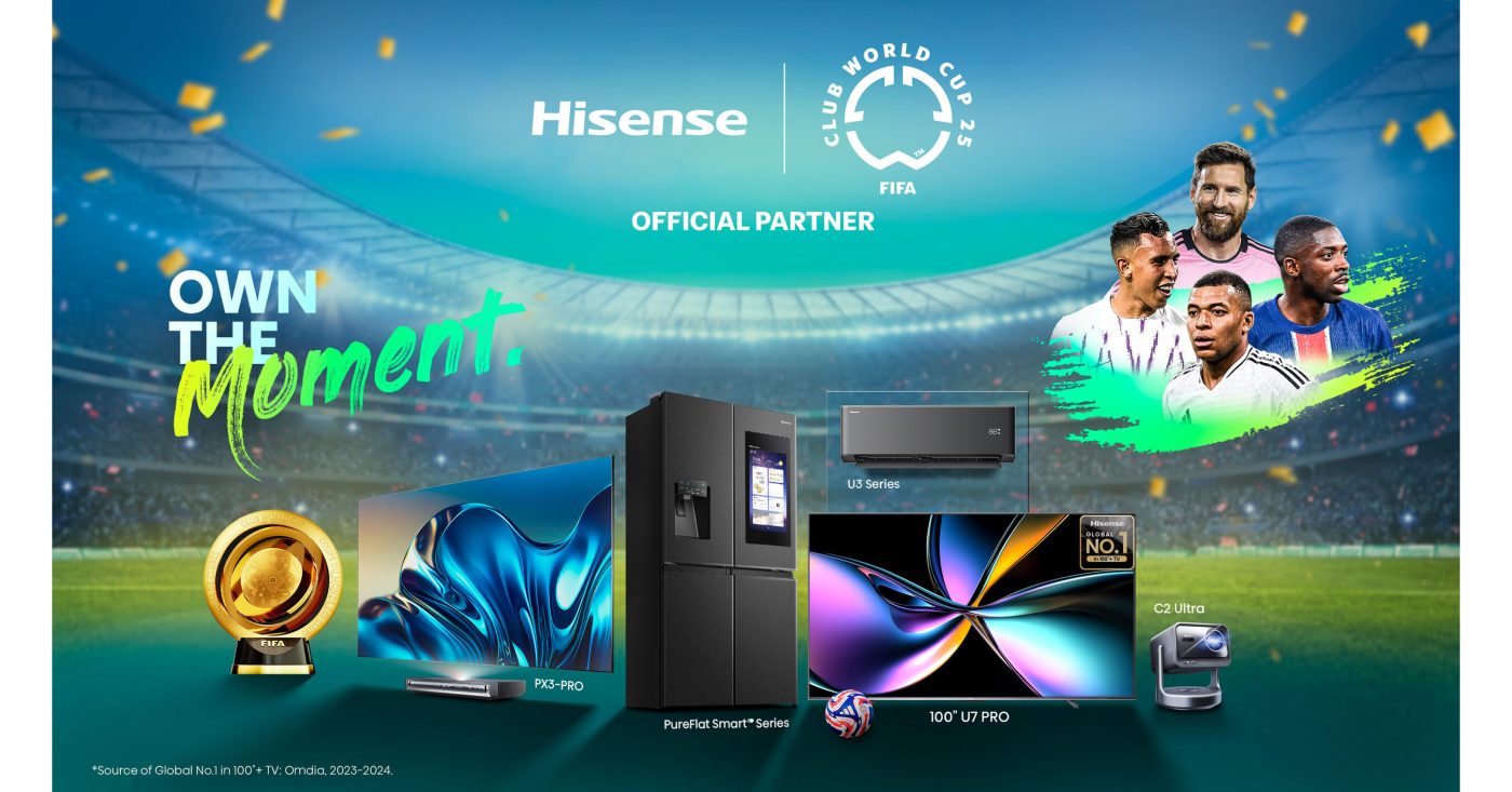 HISENSE ĐỐI TÁC FIFA 2025 – CÔNG NGHỆ TIÊN PHONG